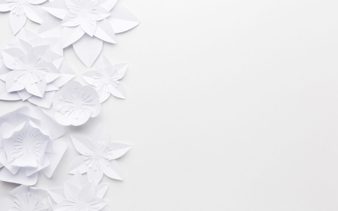 paper flower ornaments